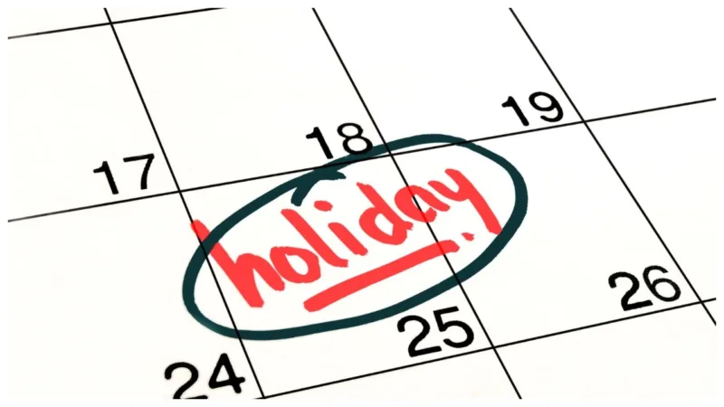 Holiday List