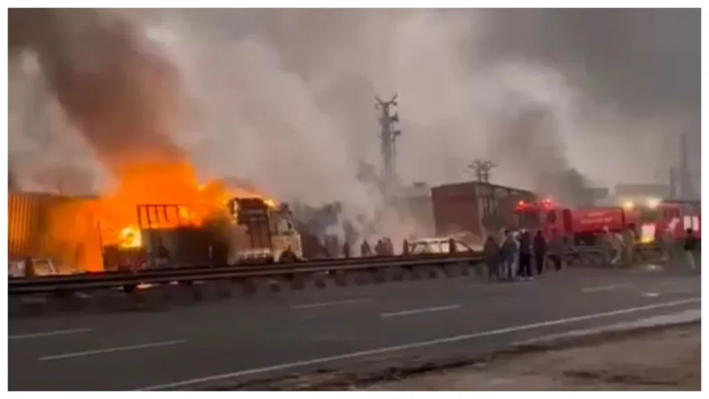 Jaipur Fire – 7 Dead, 41 Injured, CCTV Footage Released