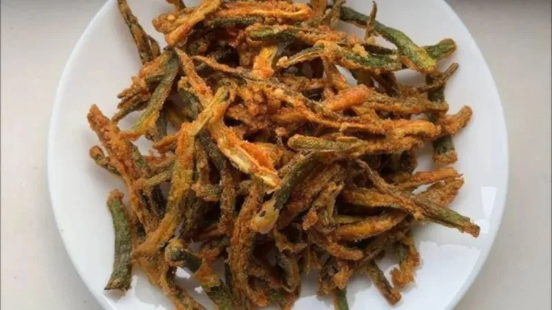 Kurkure Bhindi