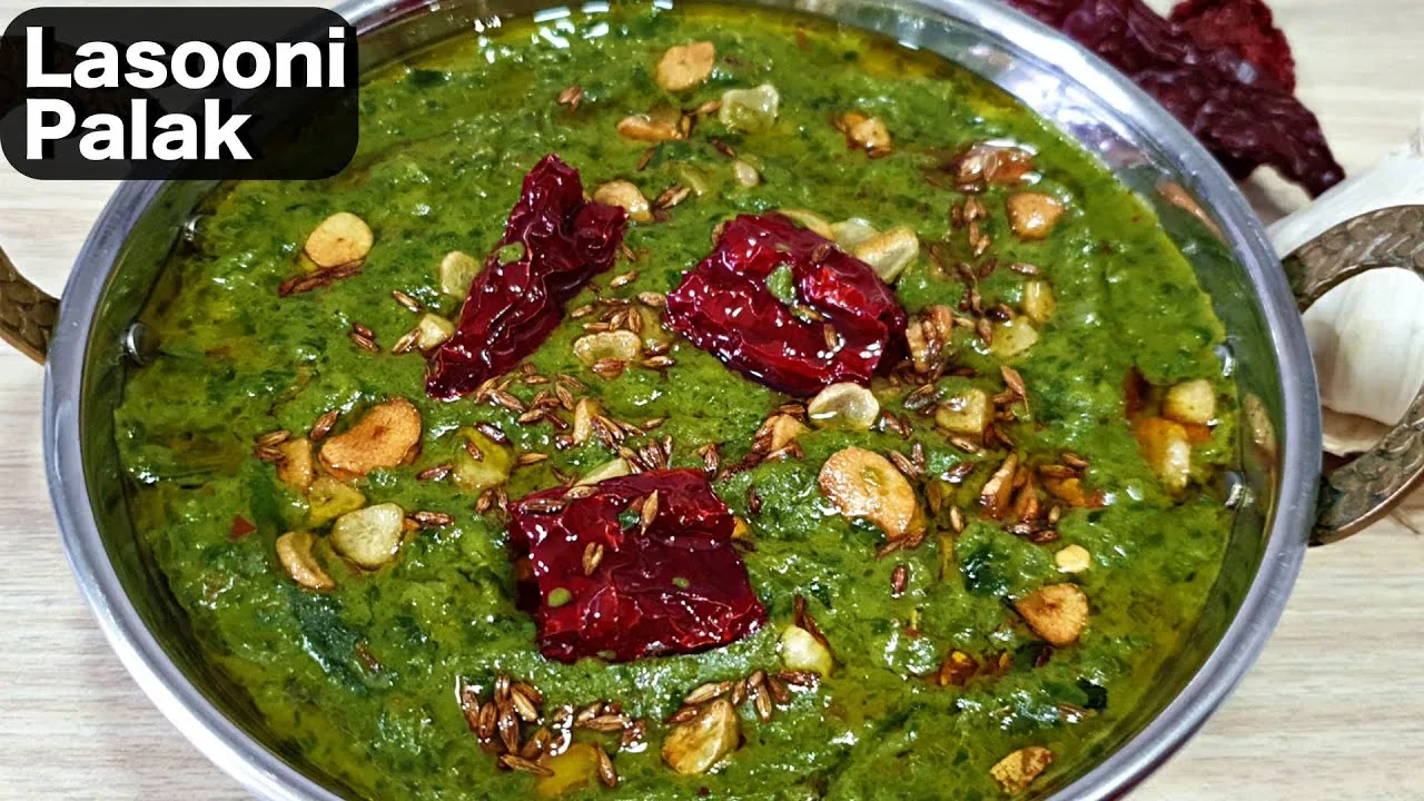 Lasooni Palak Recipe: Make