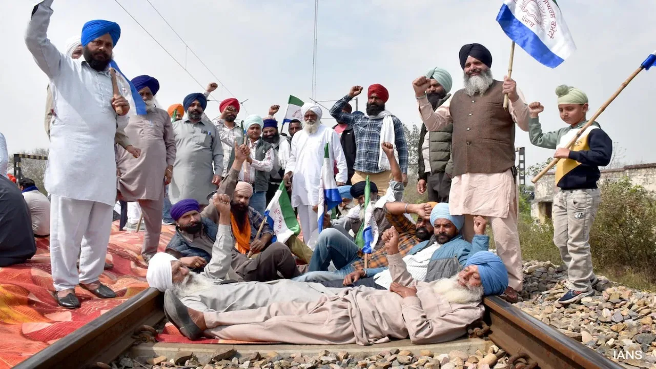 Rail Roko protest has started...