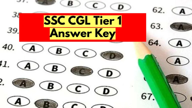 SSC CGL Final Answer Key 2024 out: How to download check direct link