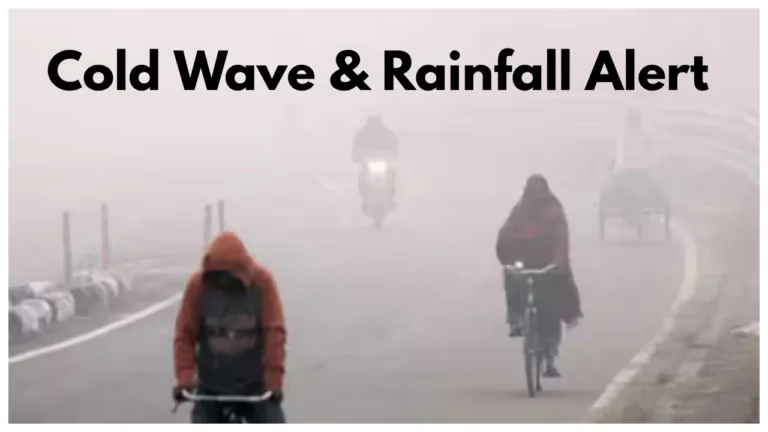 Monsoon Forecast – IMD Alert Heavy Rainfall & Coldwave Warnings for These States next 3 Days