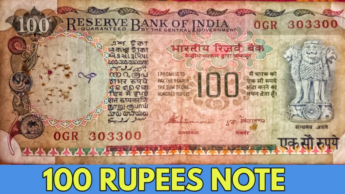 100 Rupees Note