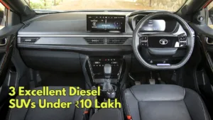Top 3 Diesel SUVs for Mileage and Performance Under ₹10 Lakh, Book Now