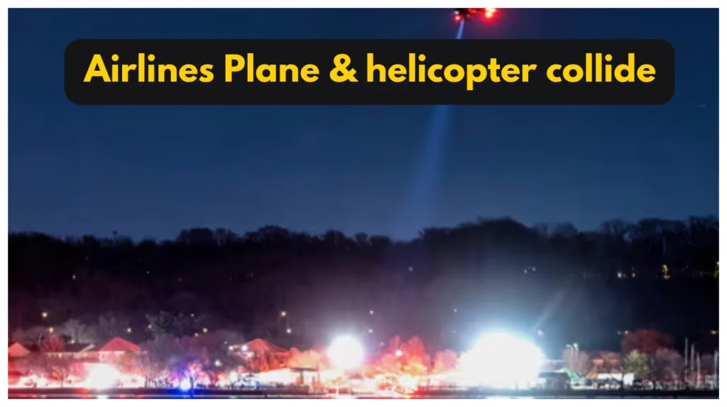 Airlines Plane & helicopter collide Midair In Washington, 18 bodies recovered from Potomac River?