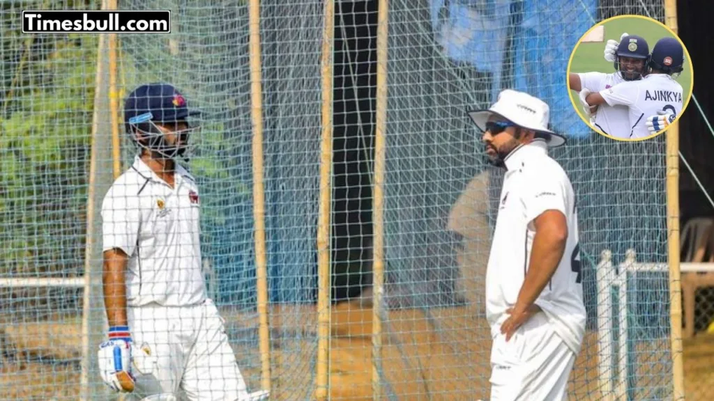 Ajinkya Rahane and Rohit Sharma