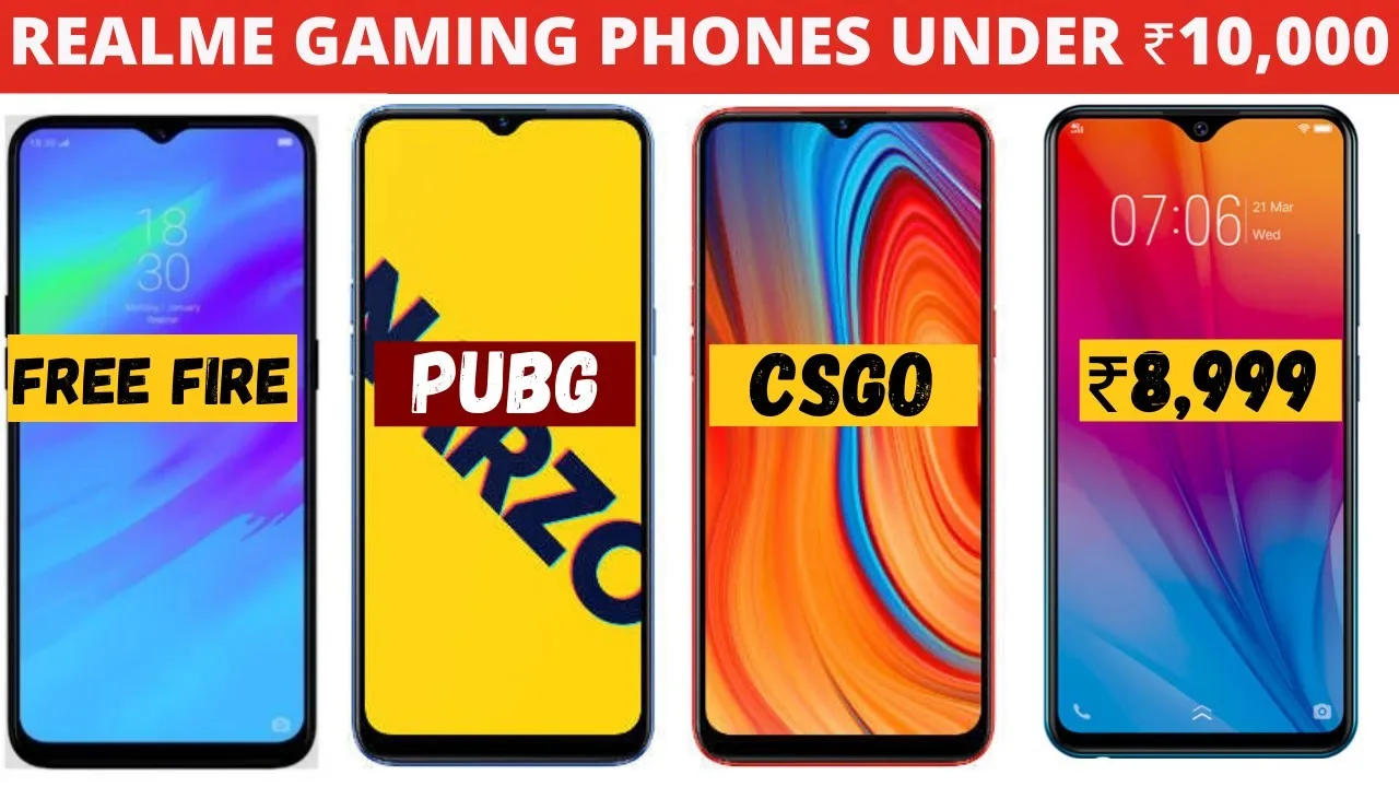 Best Realme Gaming phone under...