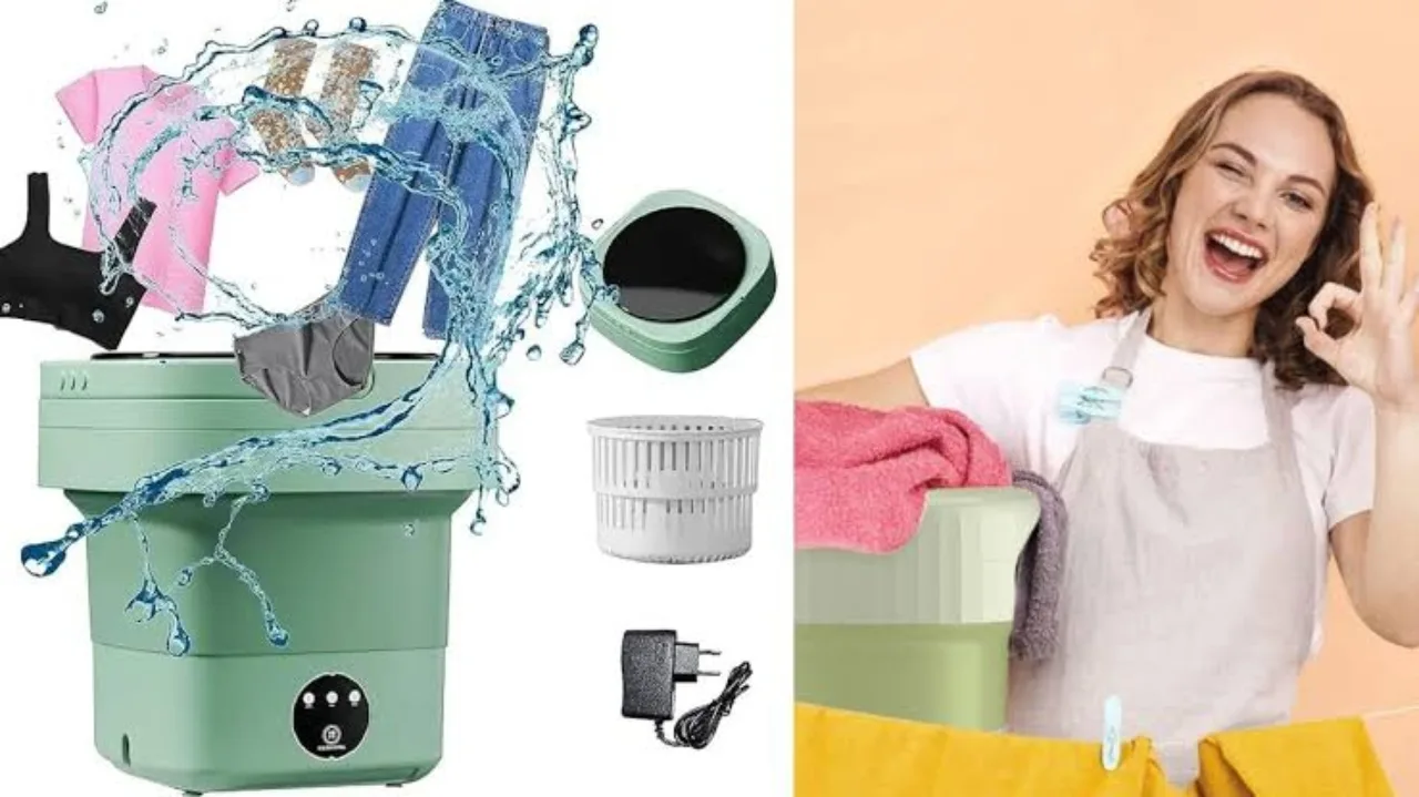 Bucket Folding Washing Machine Up to 66 Off on Amazon Buy It Now Times Bull