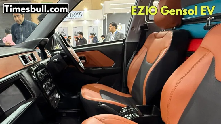 EZIO Gensol EV: A New Micro-Electric Car for Urban Mobility, Book Now