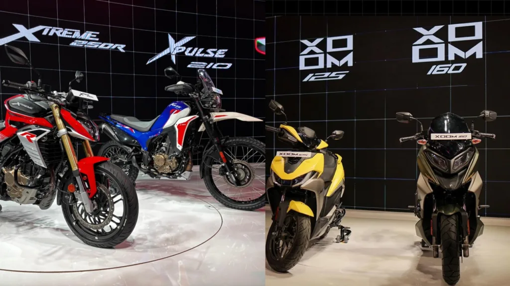 Hero MotoCorp’s blast at Auto Expo: New 4 scooters and bikes won hearts