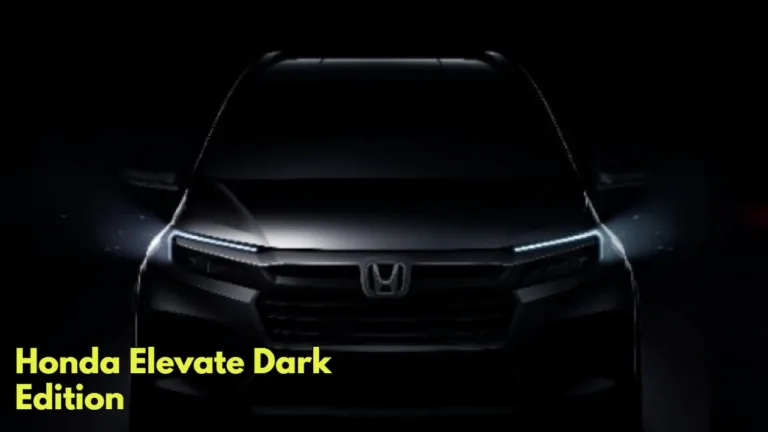 Honda Elevate Dark Edition: All-Black Design and New Features Expected