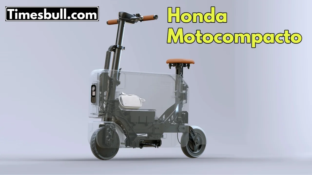Honda Motocompacto: Suitcase-like foldable e-scooter,...