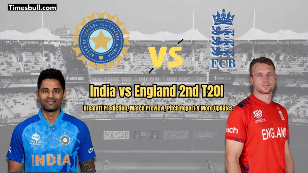 IND vs ENG 2nd T20I Dream11 Prediction: Best Fantasy Picks, Squads, Head-to-head, Pitch Report & More
