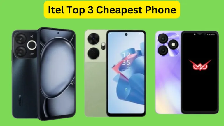 Itel Top 3 Cheapest Phone in India, Strong processor with powerful battery