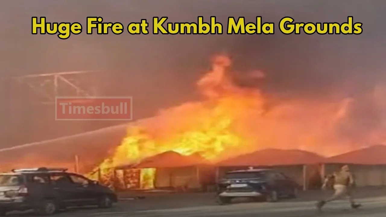 Massive Fire Breaks Out in...