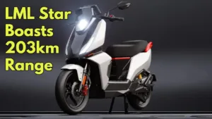 LML Star Electric Scooter Revealed: 203km Range and Key Features