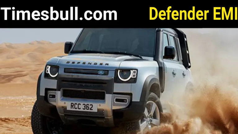 Is it possible to buy a Land Rover Defender on EMI? Possible = check details