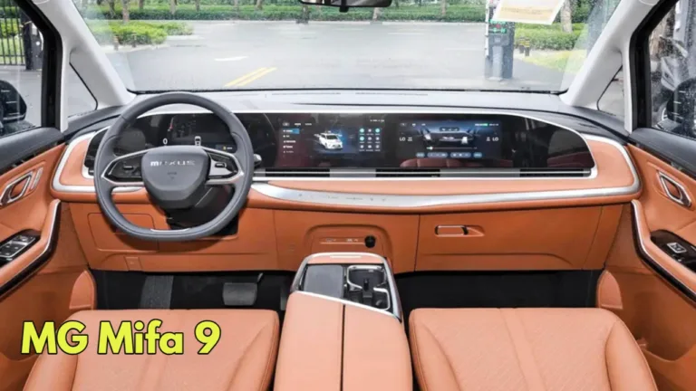 MG Mifa 9 Electric MPV to Debut at Bharat Mobility Expo with Range Up to 565km, Know Price