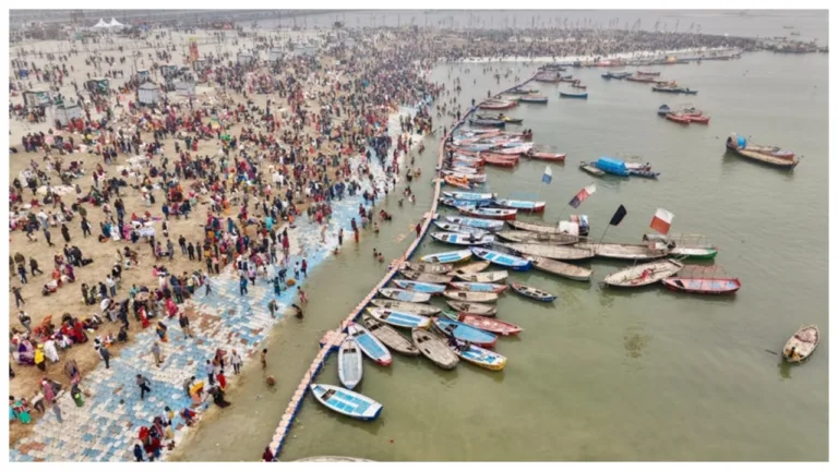 Maha Kumbh 2025 begins – 2 lakh people are taking a dip every hour in Prayagraj!