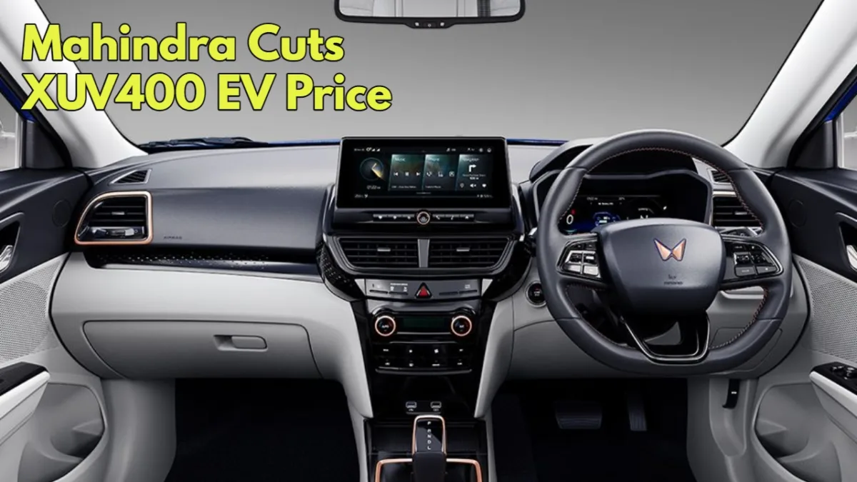 Mahindra Cuts Xuv400 Ev Price