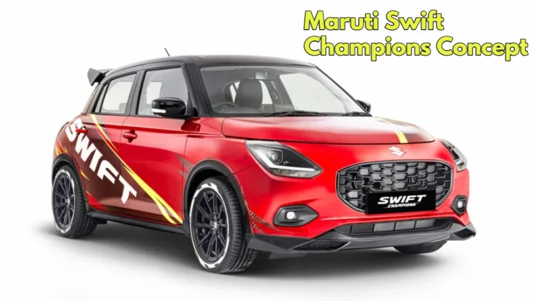 Maruti Showcases Swift Champions Concept at India Mobility Expo, Tribute to Sporting Spirit
