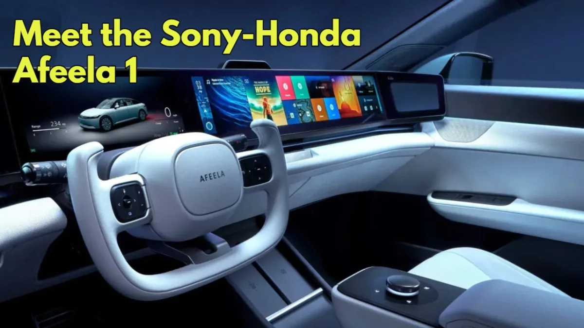 Meet The Sony Honda Afeela 1