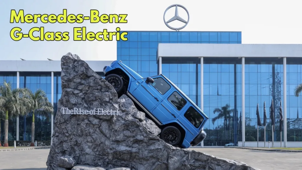 Mercedes-Benz G 580 Electric: Luxury Electric Off-Roading at ₹3 Crore