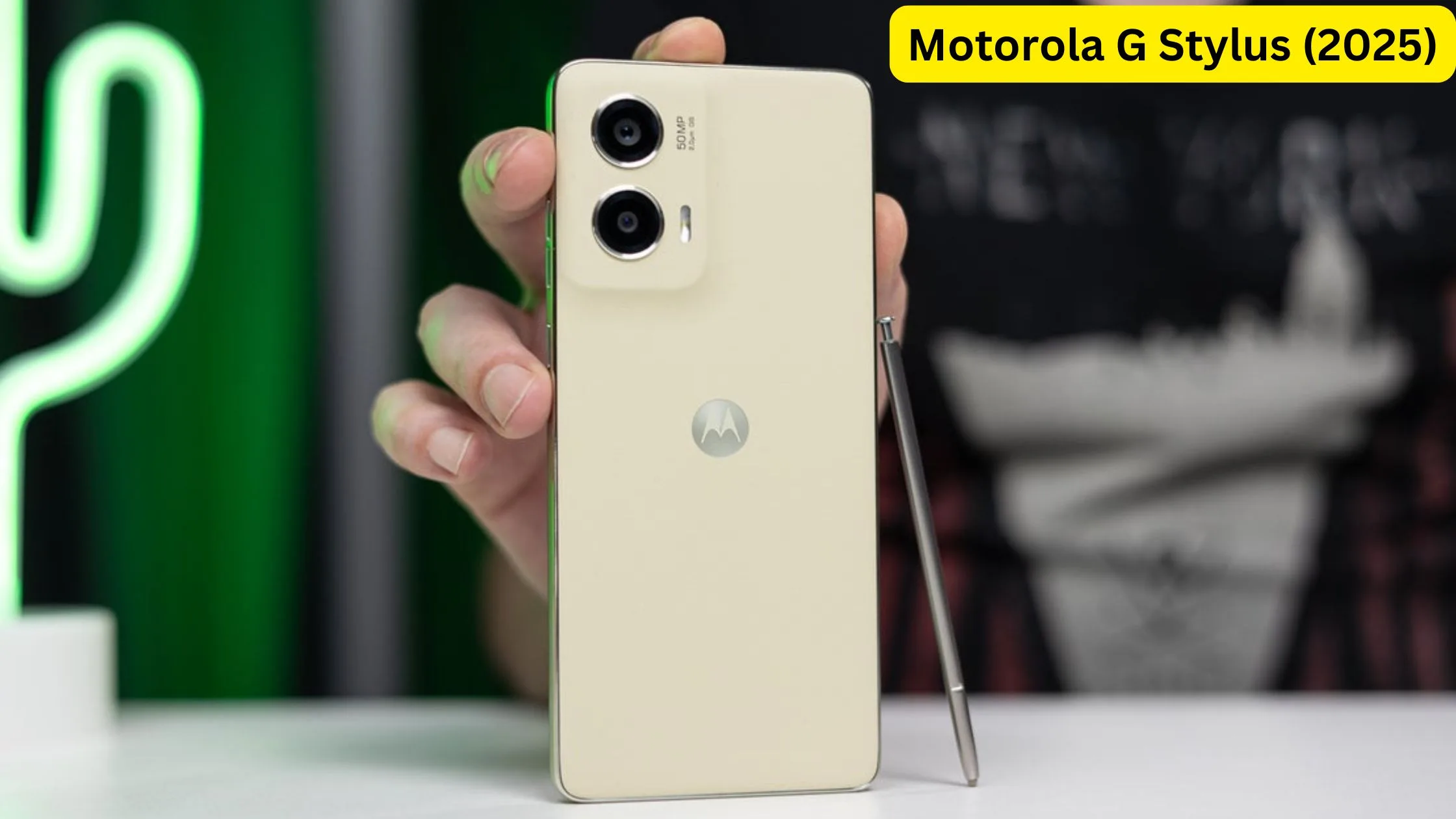 Motorola G Stylus (2025) is...