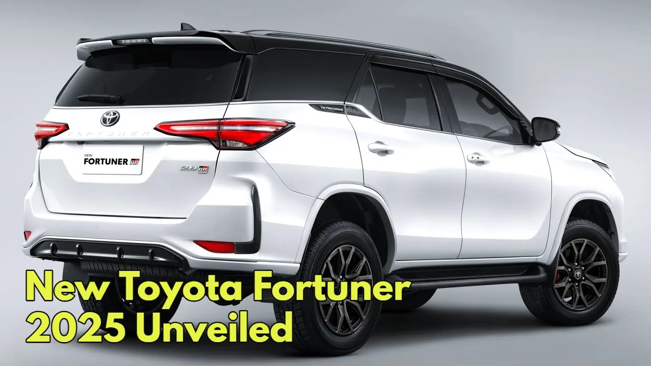 Toyota Fortuner 2025: Upgraded Interior...