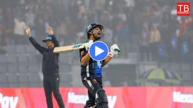 Nurul Hasan’s Explosive Batting: 30 Runs in 1 Over Against Kyle Mayers—Watch the Viral Video