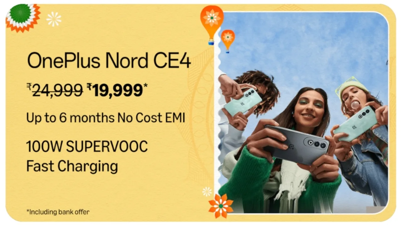 Get OnePlus Nord CE 4...