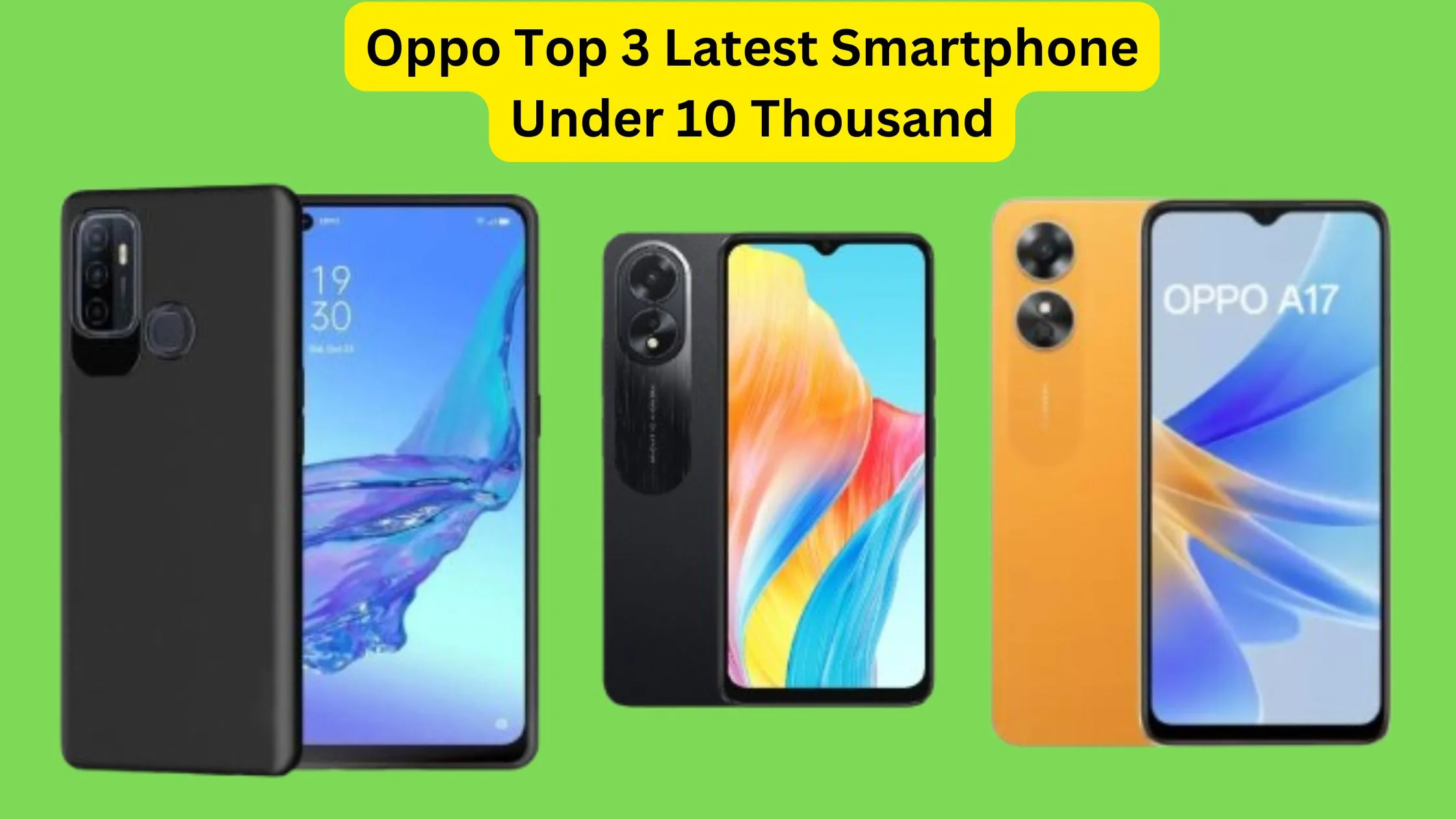 Oppo Top 3 Latest