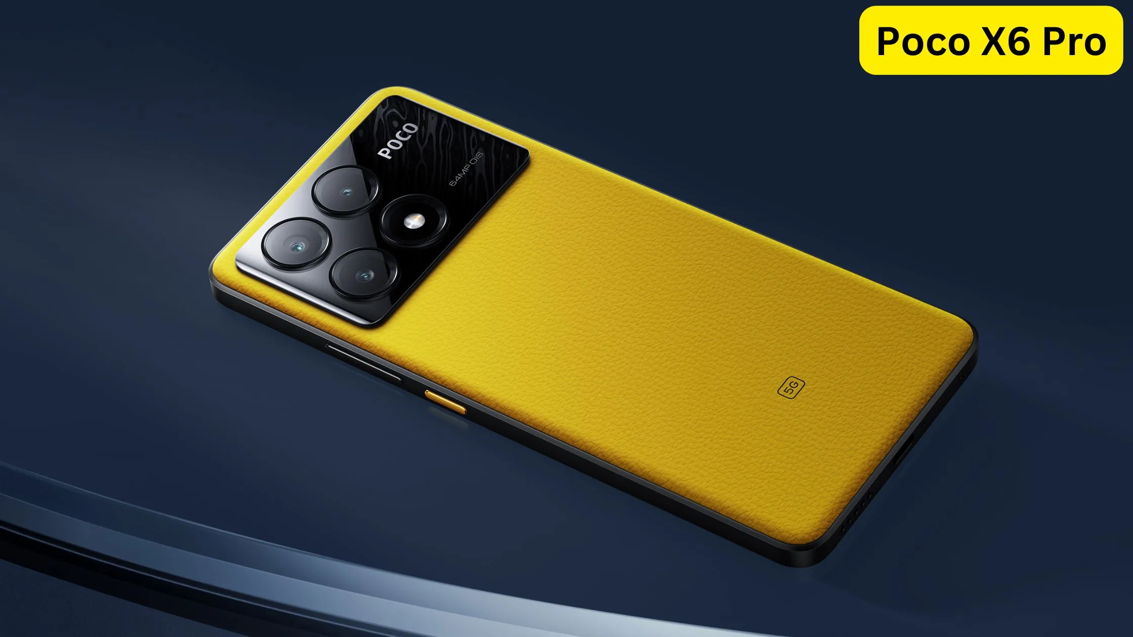 Poco X6 Pro smartphone with...