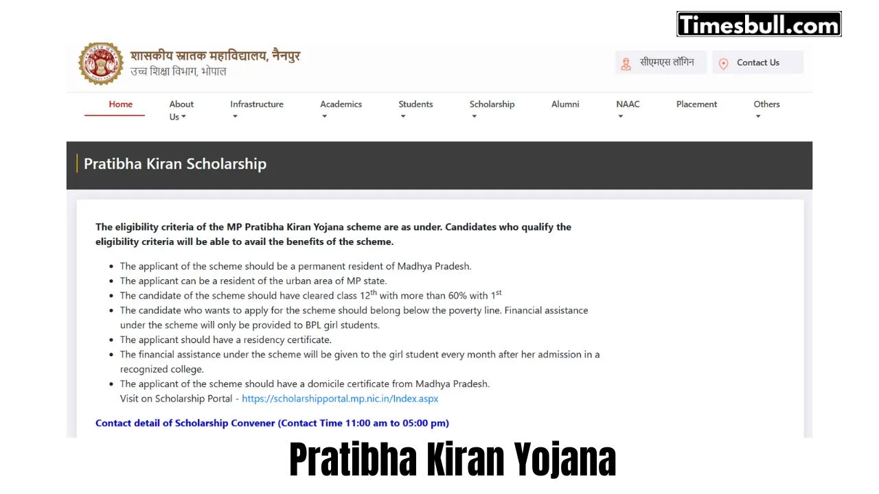 Pratibha Kiran Yojana Update