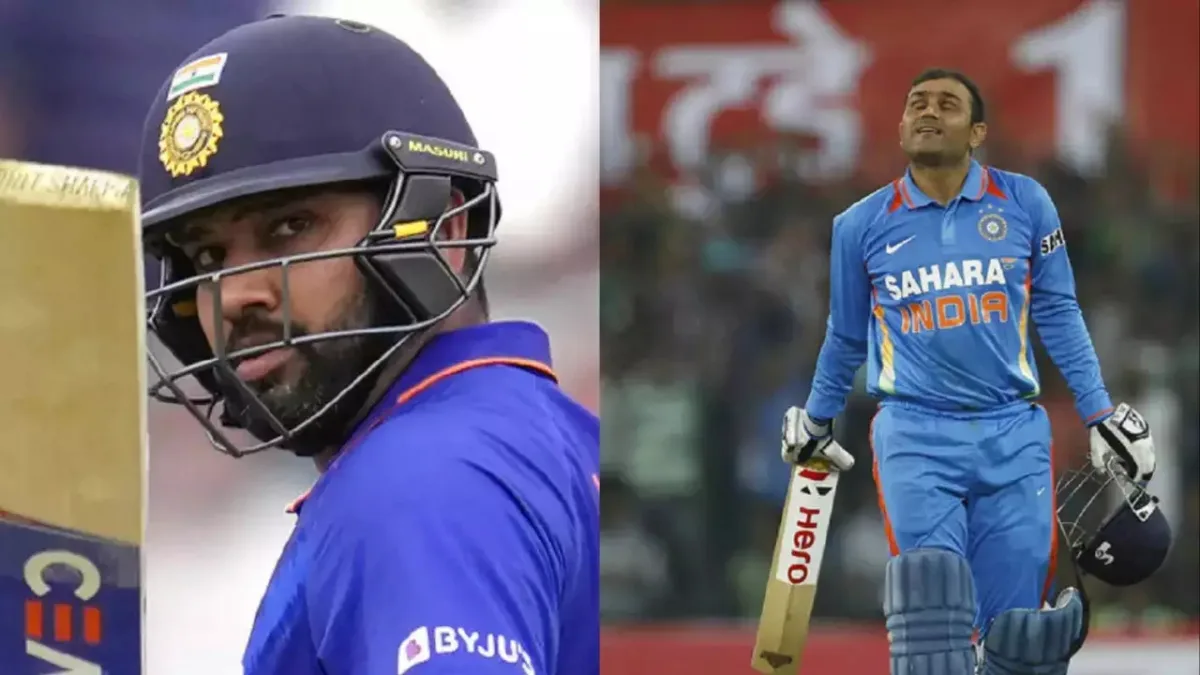 Rohit And Sahwag