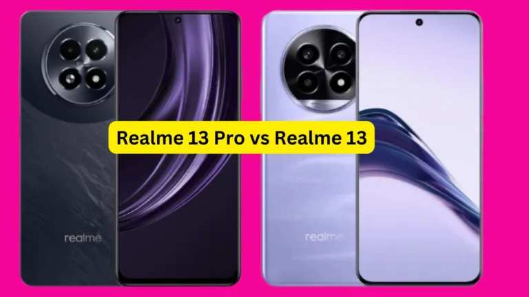 Realme 13 Pro vs Realme 13 in India, see details with best performance