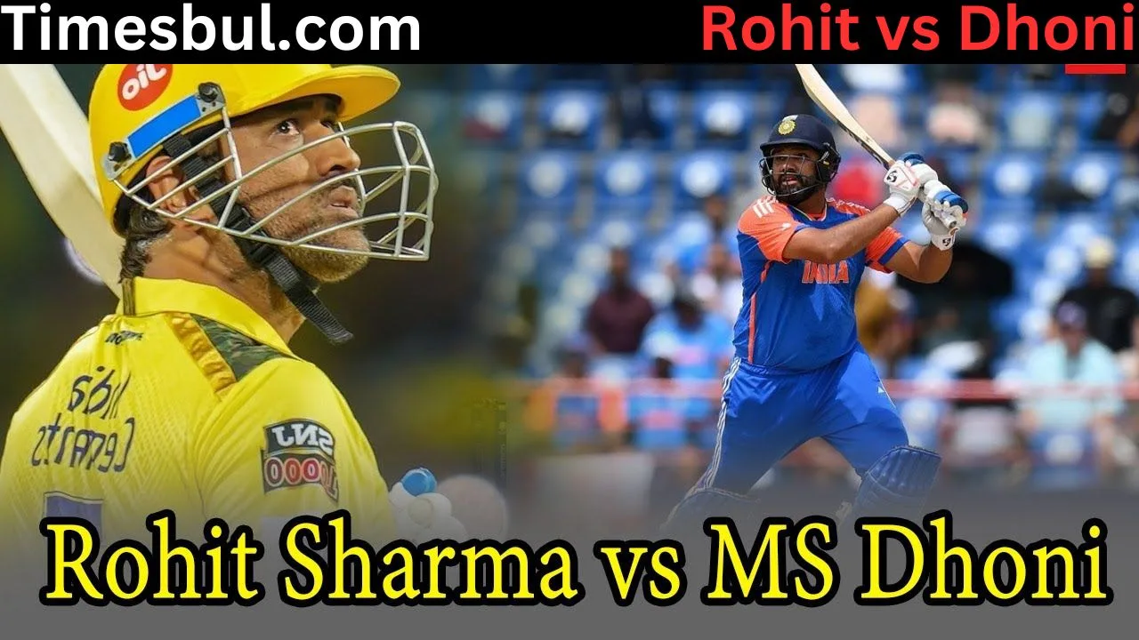 Rohit Sharma vs MS