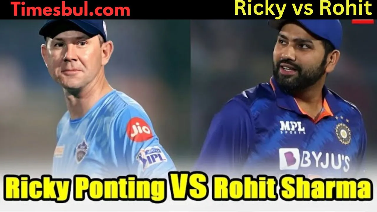 Rohit Sharma vs Ricky Ponting:...