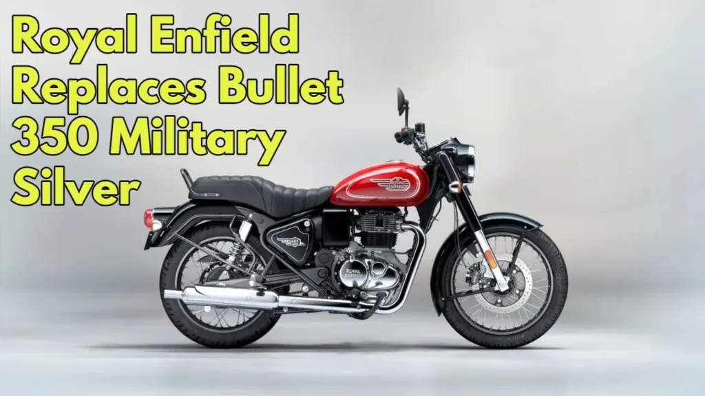 Royal Enfield Bullet 350 Line-up Revised, Military Silver Out, Battalion Black In