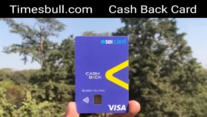 Sbi Cash Back Card