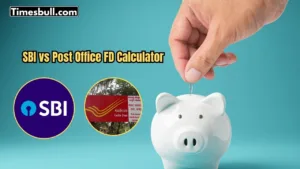 SBI vs Post Office FD Calculator