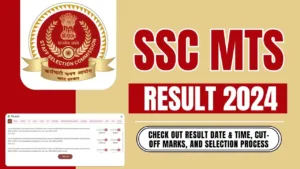 SSC MTS Result 2024- Result released Soon At ssc.gov.in, How To Check