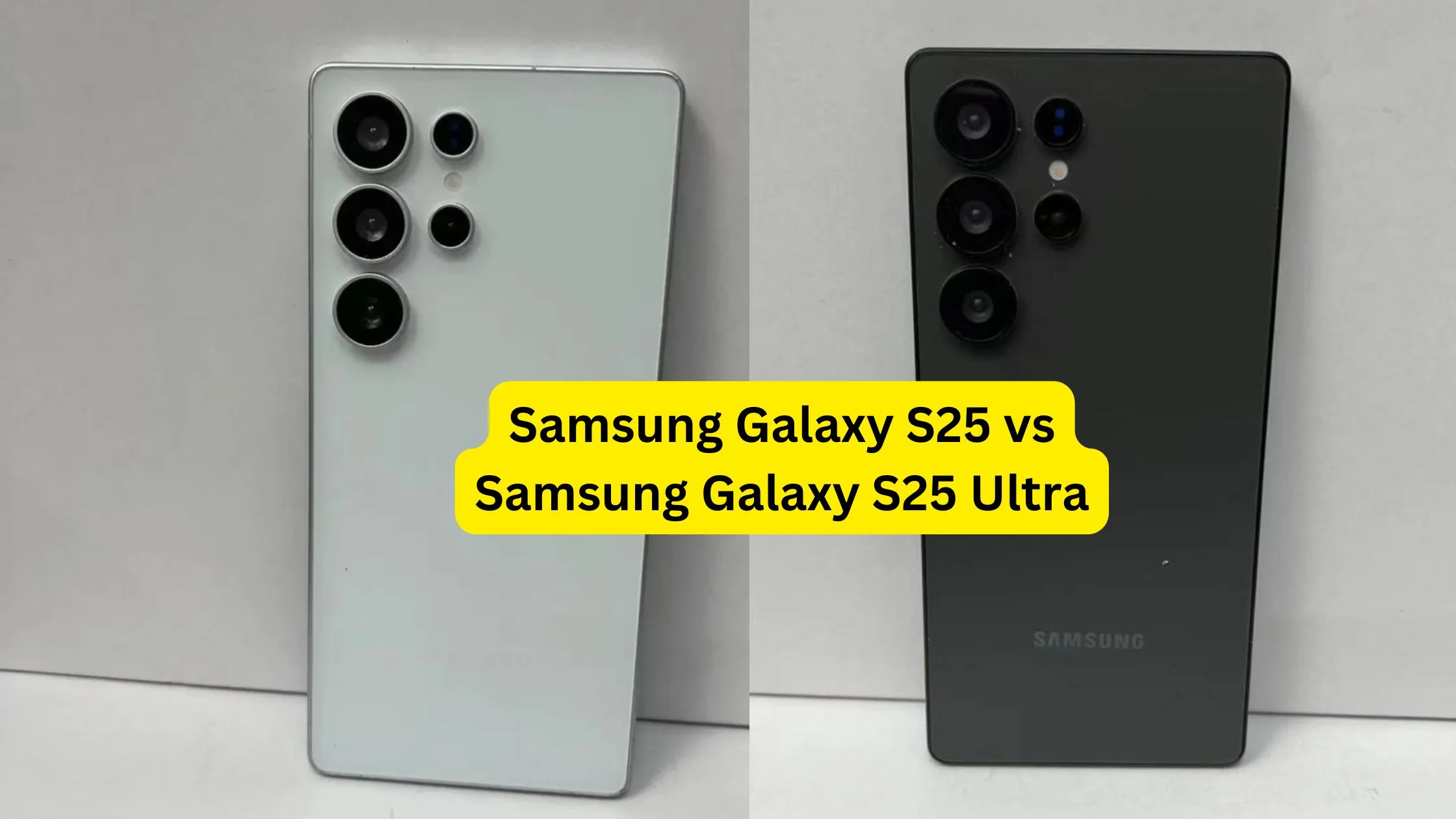 Samsung Galaxy S25 vs Samsung...