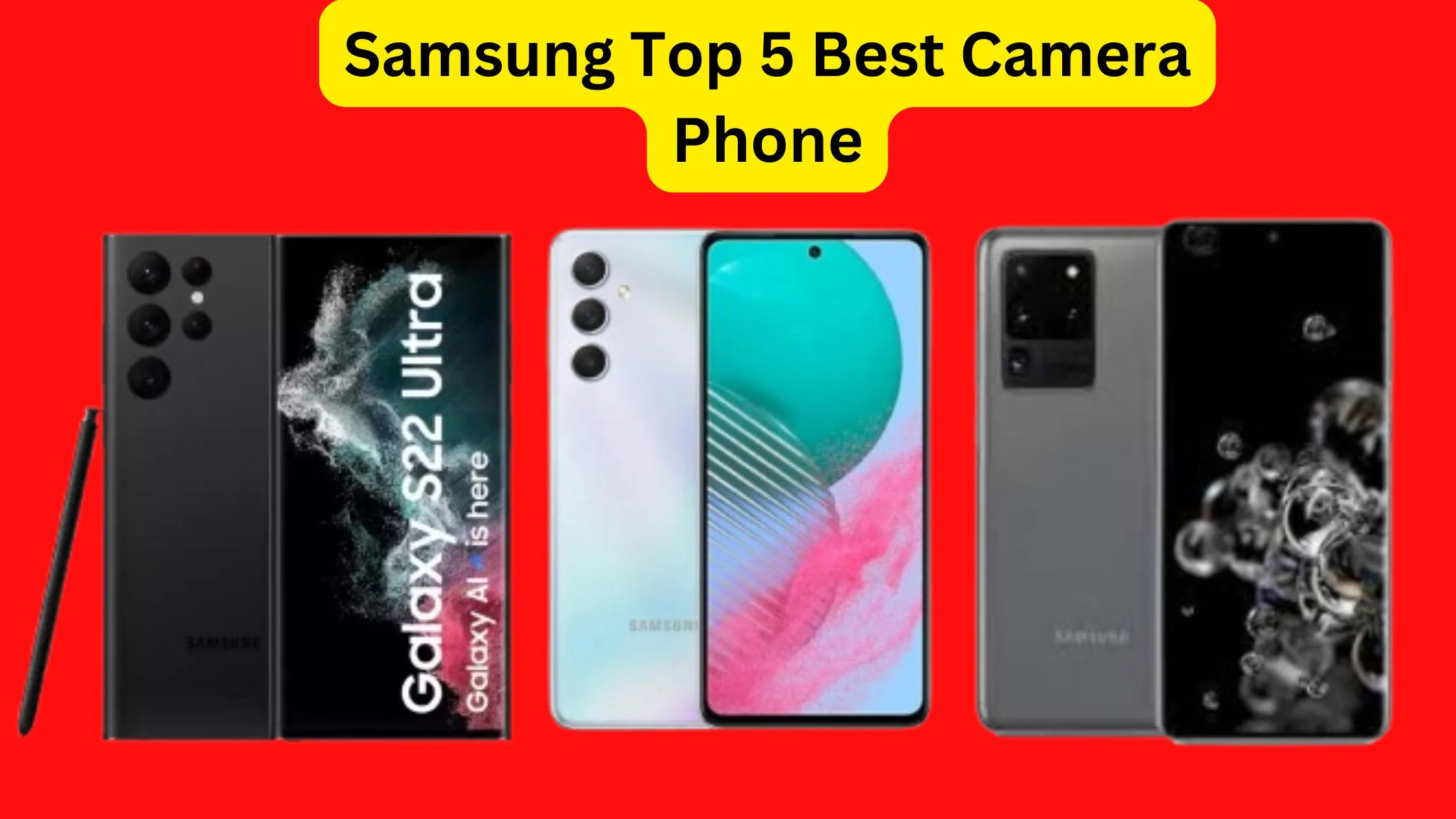 Samsung Top 5 Best Camera...