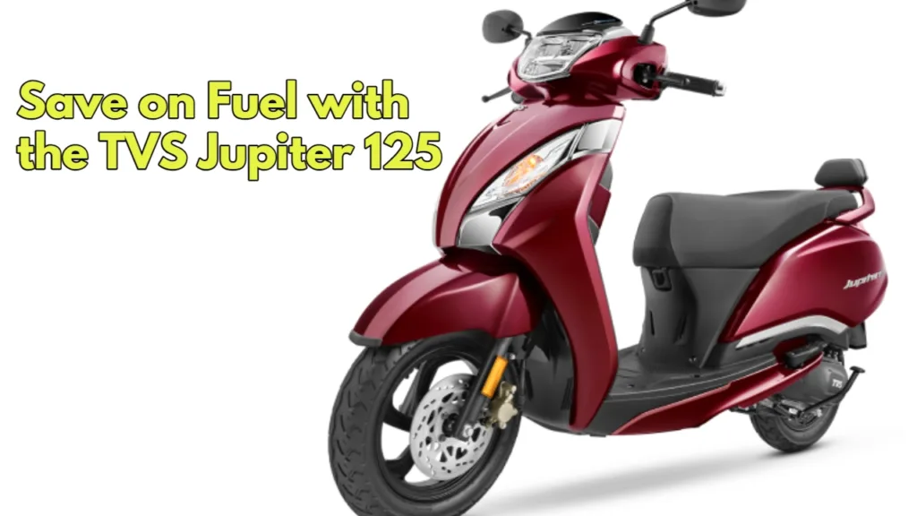 Save On Fuel With The TVS Jupiter 125