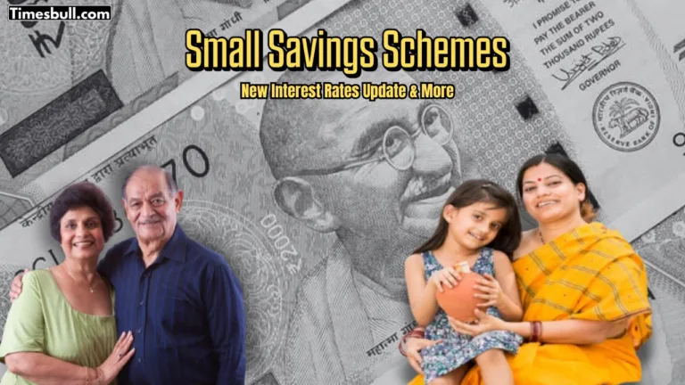Small Savings Schemes Update