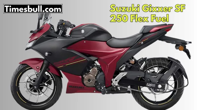 Suzuki Gixxer SF 250 Flex Fuel: Ethanol-powered sporty bike introduced at Auto Expo