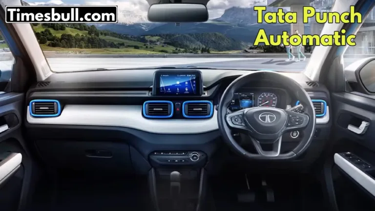 Tata Punch Automatic: A combination of powerful performance, Automatic convenience, Great safety