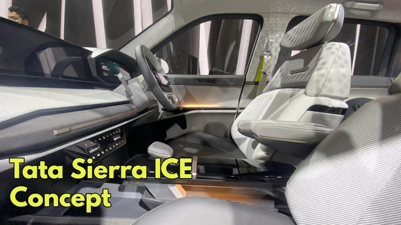 Tata Sierra ICE Concept: Preparation...
